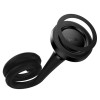 Suport multifuncțional Hoco H96 Show ring magnetic silicone hose holder(multi-scene) [Black]