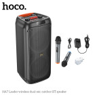 Boxa portabila Hoco HA7 Leader wireless (*2 Microfoane) [Black]