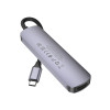Адаптер Hoco HB27 Type-C multi-function converter(HDTV+USB3.0+USB2.0*2+PD) [Metal Gray]