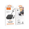 Адаптер Hoco HB31 Easy 4 in 1  (USB to USB2.0 X4) (1.2 M) [Black]