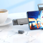 Адаптер Hoco HB39 USB/Type-C 3.0 high-speed card reader [Metal-Gray]