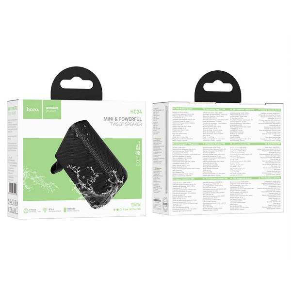 Boxa Portabila Hoco HC34 Star BT speaker [Black]