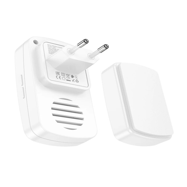 Sonerie video Hoco HI26 self-powered wireless doorbell(EU) [White]