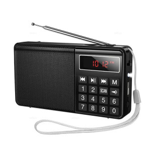 Radio Bluetooth portabil Hoco HI50 Portable radio [Black]
