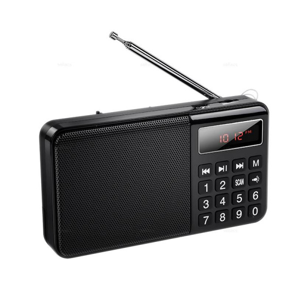 Radio Bluetooth portabil Hoco HI50 Portable radio [Black]