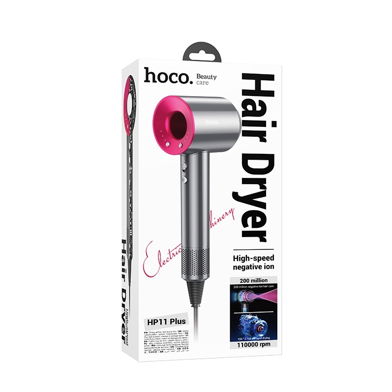 Фен Hoco HP11 Plus High-speed ion hair dryer [Rose Gold]