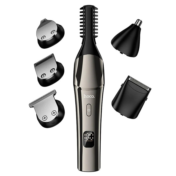 Aparat de tuns Hoco HP26 Multi-function electric clipper grooming set [Metal gray]