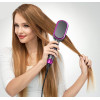 Электрическая расческа Hoco HP44 Electric straightening hair comb with digital display [Rose Red]