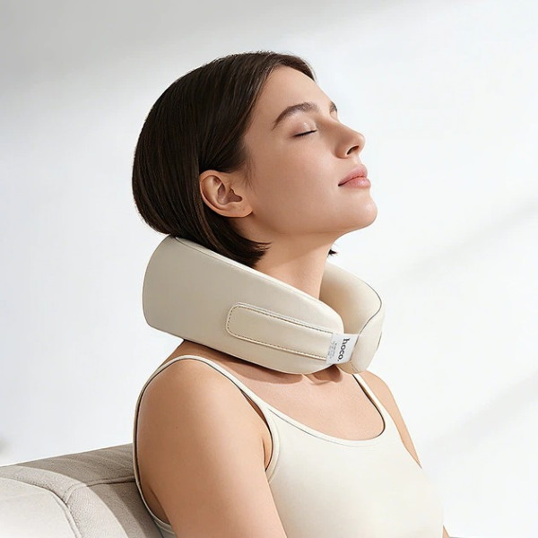  Массажер для шеи Hoco HP53 Neck massager [Beige]