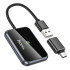 Adapter Hoco HU1 Way car wireless CarPlay adapter [Metal grey]