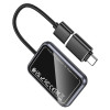 Адаптер Hoco HU1 Way car wireless CarPlay adapter [Metal grey]