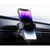 Suport auto Hoco HW10 wireless fast charging car holder [Black]
