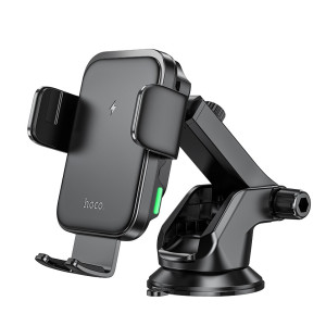 Авто держатель Hoco HW11 wireless fast charging car holder [Black]