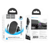Suport auto Hoco HW12 Guardian magnetic wireless fast charging car holder [Black Gray]