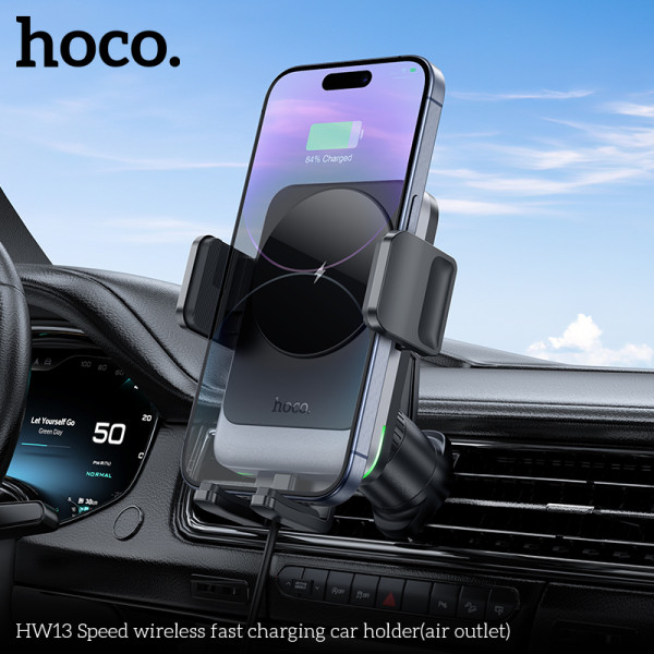 Suport auto Hoco HW13 Speed [Black]