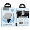 Suport auto Hoco HW17 Crystal magnetic wireless fast charging (air outlet) [Gray]