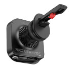 Suport auto Hoco HW23 magnetic wireless fast charging car holder [Black]