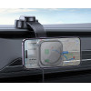 Suport auto Hoco HW24 magnetic wireless fast charging car holder [Black]