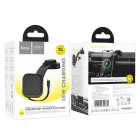 Suport auto Hoco HW24 magnetic wireless fast charging car holder [Black]