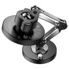Suport auto Hoco HW26 Jacques metal magnetic wireless fast charging [Black-Metal-Gray]