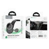 Suport auto HOCO HW28 Excelso 2-in-1 wireless fast charging car holder [Black]
