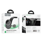 Автомобильный держатель HOCO HW28 Excelso 2-in-1 wireless fast charging car holder [Black]