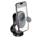 Автомобильный держатель HOCO HW28 Excelso 2-in-1 wireless fast charging car holder [Black]