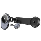 Автомобильный держатель HOCO HW28 Excelso 2-in-1 wireless fast charging car holder [Black]