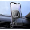 Suport auto Hoco HW30 Crown magnetic wireless charging car holder [Black]