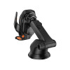 Авто держатель Hoco HW34 Blue whale 3-axis linkage wireless fast charging car holder [Black]