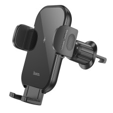 Suport auto Hoco HW4 wireless fast charging car holder [Black]