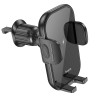 Suport auto Hoco HW4 wireless fast charging car holder [Black]