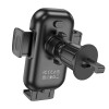 Suport auto Hoco HW4 wireless fast charging car holder [Black]