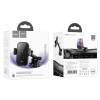 Suport auto Hoco HW5 wireless fast charging car holder [Black]