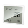 Электронные часы для помещений с гигротермометром Hoco HX41 Indoor electronic clock with hygrothermometer [White]