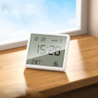 Электронные часы для помещений с гигротермометром Hoco HX41 Indoor electronic clock with hygrothermometer [White]