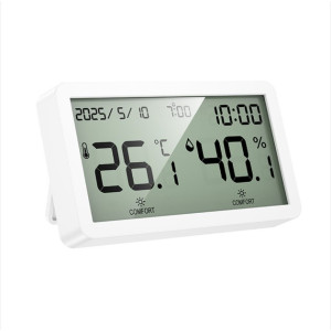Ceas electronic de interior cu higrotermometru Hoco HX42 indoor electronic alarm clock thermometer and hygrometer [White]