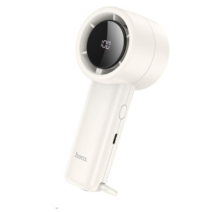 Переносной вентилятор Hoco HX63 Fashion high-speed handheld fan [White]