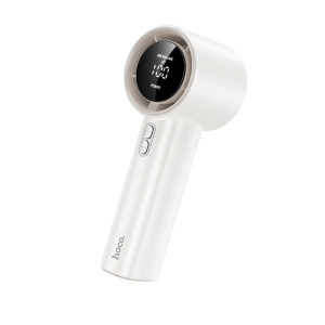 Переносной вентилятор Hoco HX64 Hurricane high speed handheld fan [White]