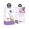 Переносной вентилятор Hoco HX64 Hurricane high speed handheld fan [White]