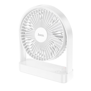 Переносной вентилятор Hoco HX65 ultra-thin desktop fan [White]