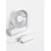 Переносной вентилятор Hoco HX65 ultra-thin desktop fan [White]
