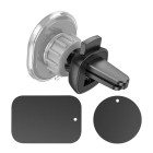 Suport auto Hoco H1 Crystal Magnetic [Space-Gray]