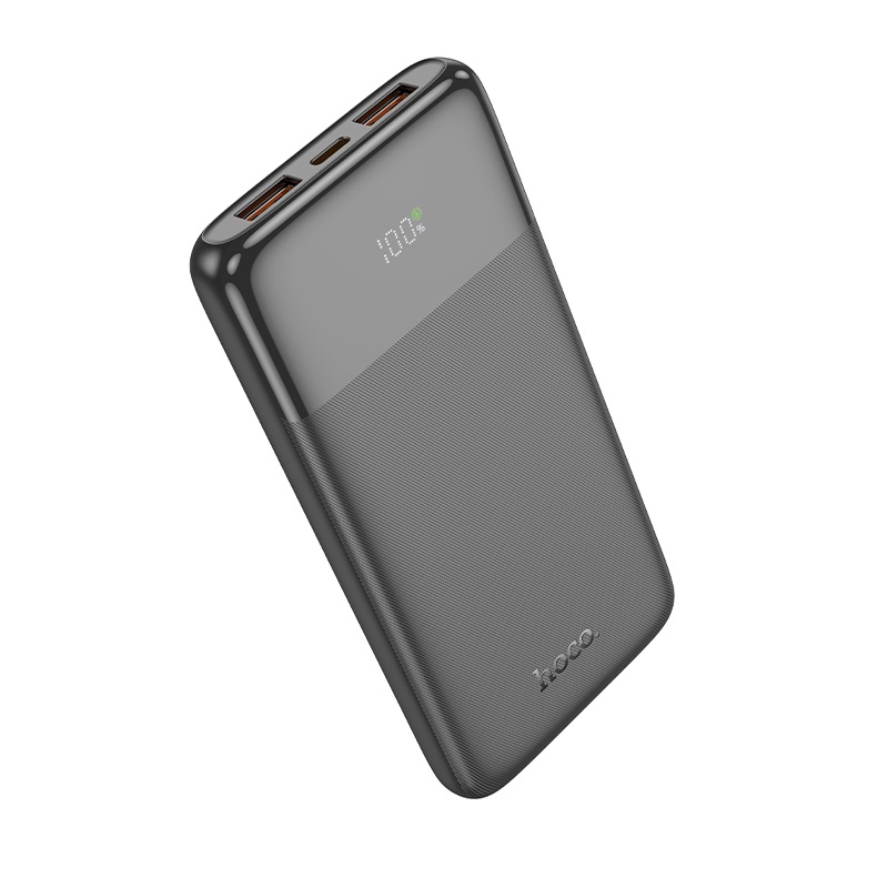 Power Bank  Hoco J121 Fast 22.5W+PD20W fully compatible with digital display (10000mAh) [Black]