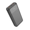 Power Bank Hoco J121A Fast 22.5W+PD20W fully compatible with digital display (20000mAh) [Black]