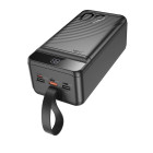 Power Bank J123C Element 22.5W+PD20W fully compatible with digital display(60000mAh) [Black]