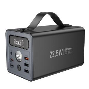 Power Bank Hoco J138 Distant 22.5W+PD20W+DC12V multi-function (60000mAh) [Black]