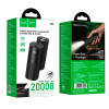 Power Bank Hoco J150 Stream 22.5W+PD20W+power bank with flashlight(20000mAh) [Black]