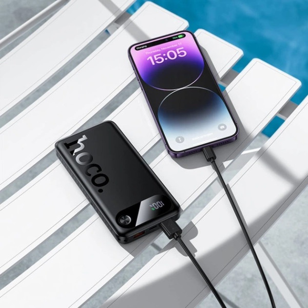 Power Bank Hoco J154 Victorious 22.5W+PD20W fully compatible power bank(10000mAh) [Black]