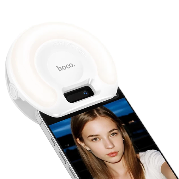 Lampă inelară Hoco K160 [White]